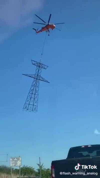 I must go, my high voltage transmission tower people need me