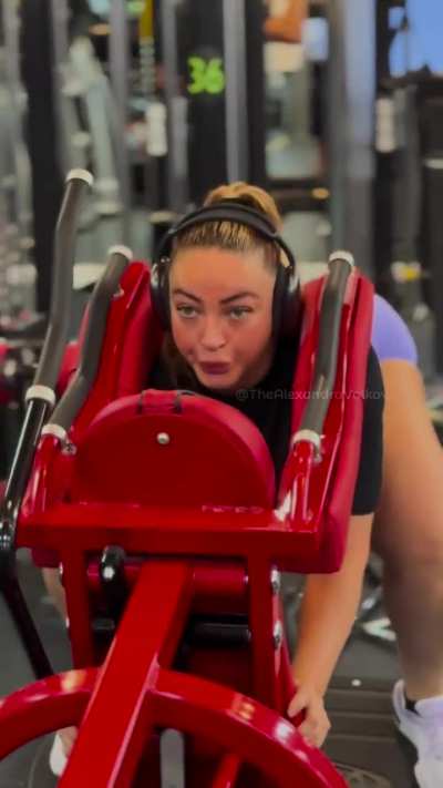 How it looks from the front vs from the back