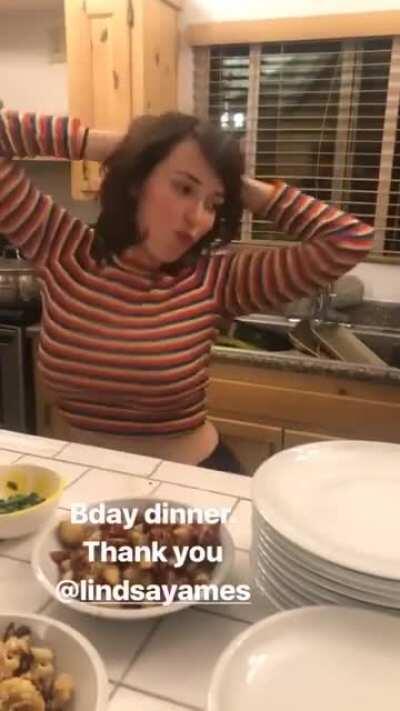 Milana Vayntrub Dancing Video