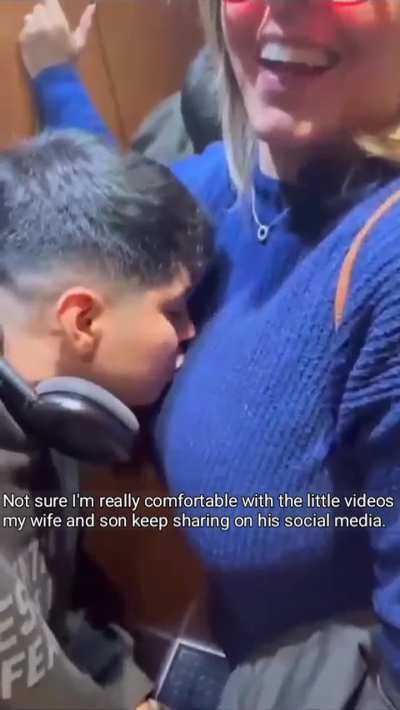 It's not weird at all, dad 😈