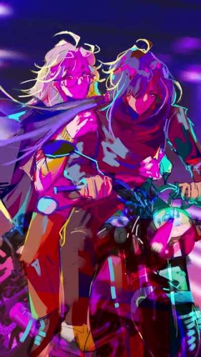 I made a kaebedo motorcycle au bc why not