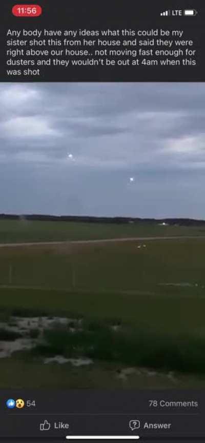 Spotted in Yorkton, SK,CA 5/7/21 4:00AM, Not my video