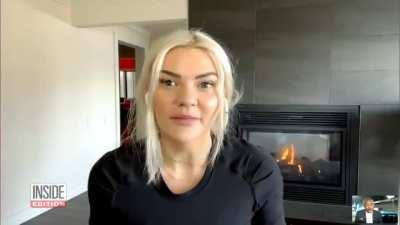 lady saving pet goose