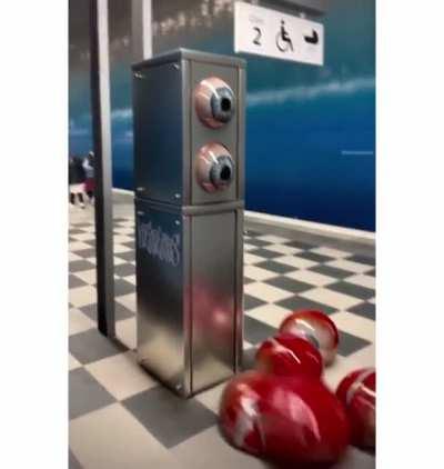Eyeball vending machine