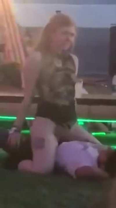 Couple having sex at a music festival