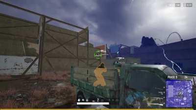 How lucky was I, and how unlucky was the shotgun guy!