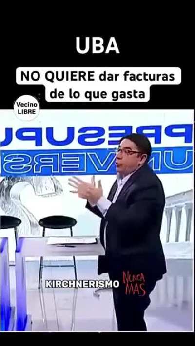 Dedicado al muchacho que me decía que la UBA si rinde cuentas y que el gobierno mentía.
