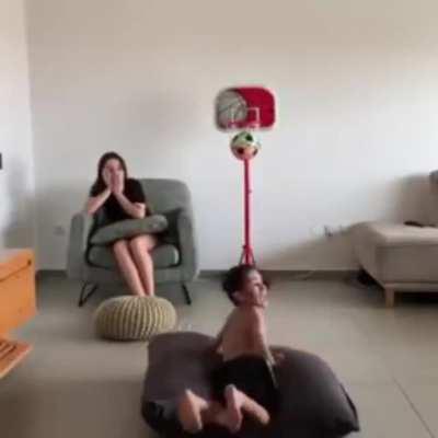 Two points, the hard way