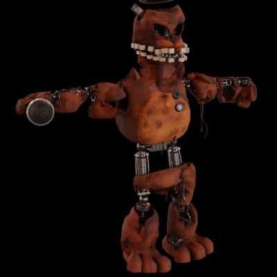 freddy collapses whilst he t-poses