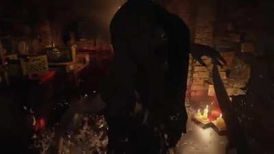 So I'm playing through RE8 for the first time and well... let's just say this jumpscare got me pretty good.