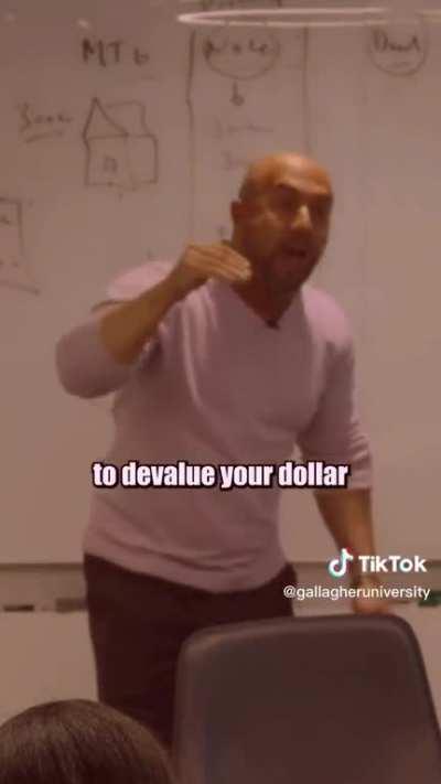 This man explains how the collapse of the banks will allow the elites to dominate us even more.