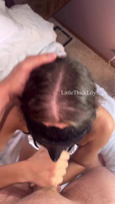 I dressed up as a teddy bear and let him use all of me