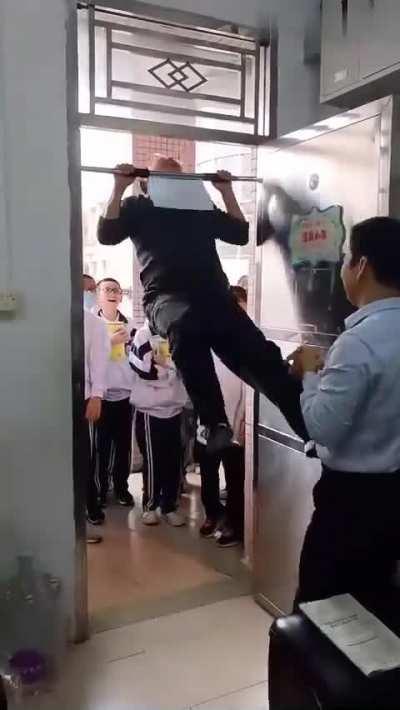 Teacher trying to show off