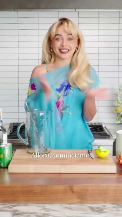 'The artist herself, cover star of the October issue of Vogue Italia, in a new episode of Now Serving' - IG September 2025