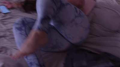 yoga pants and big ass perfect combination