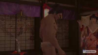 My god, his gun must have been long as fuck.