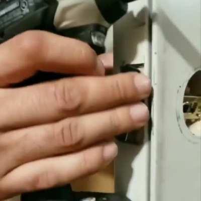 How to replace worn out screw holes.