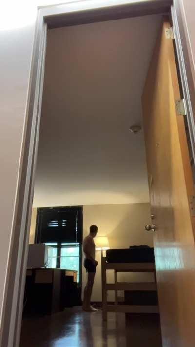 Accidentally left the door open! Lol