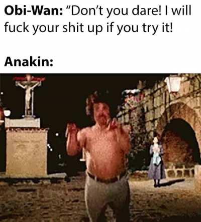 YOU UNDERESTIMATE MY POWER!