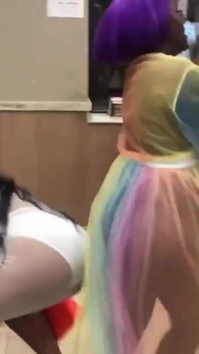 Big Booty Hoochies Fighting 😅🙏🏾🍑