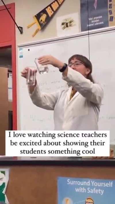 witch showing off her power.