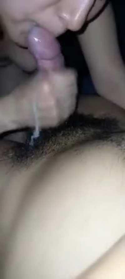 Finishing the 19-yo neighbor boy in style