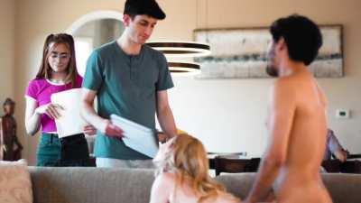 Teacher fucked in front of students