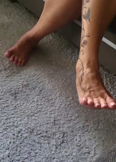 My Sister know about my Son and me .. she teasing him too with her feet when he look 