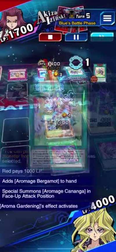 Evil eye vs Arommage, I have never played evil eye before and decided to give it a shot. This was so much fun even if I did loose.