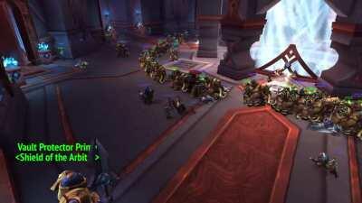 People were having too much fun in Oribos today.