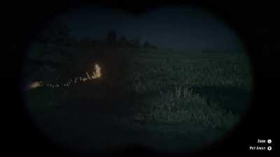 Igniting a chain reaction of 48 pieces of dynamite