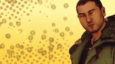 the boys doing a commercial for vegetable juice