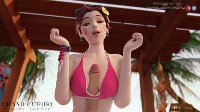 Dva Uses Boobs (Grand Cupido)