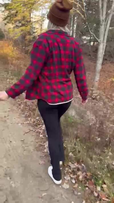 Cum and see what happened in the woods 😜