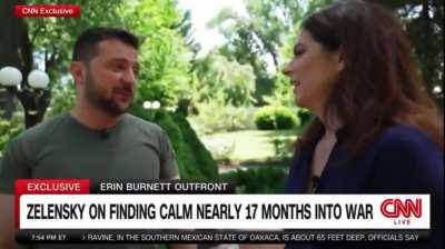 Why does the media fawn over Zelenskyy like this and never give him the slightest amount of pushback?