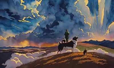 Video was created from my own artwork. I like this symbolic transformation of the landscape from steppe of Luhansk region through something like Central Ukraine landscapes to Carpathian mountains. 
(c)ᗷEᗩTᗩ KᑌᖇKᑌᒪ🇺🇦