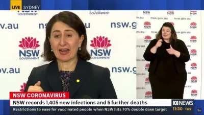 QR codes to deny unvaccinated people entry to non-essential retail in NSW.