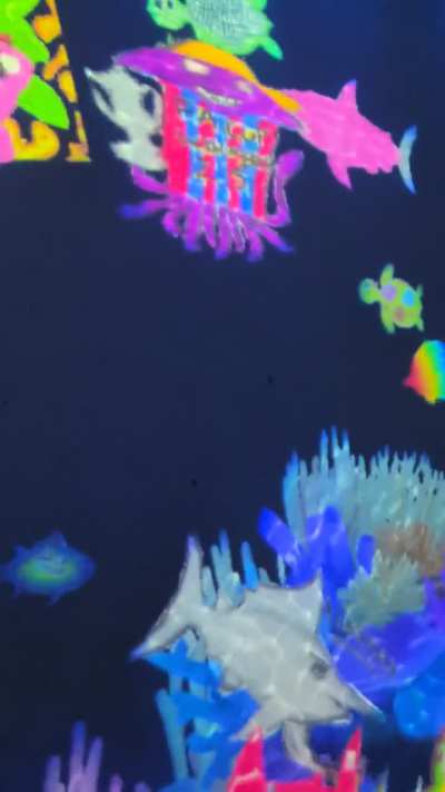 Fa Cup in TeamLabs Borderless Tokyo