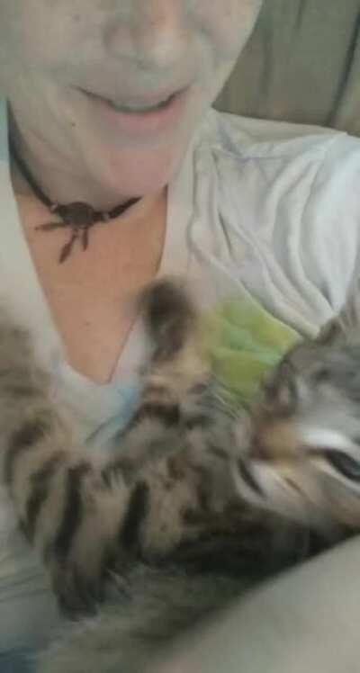 He didn't like the camera getting in His space.