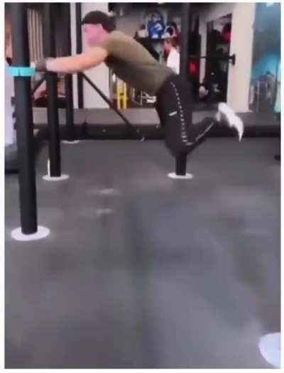 When you finally decide to get a gym membership