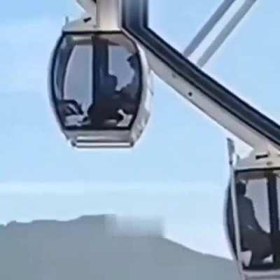 Being cought on national television being naughty