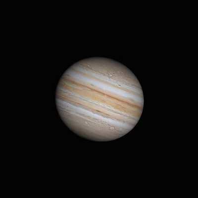 Global Map of Jupiter, made by a single astronomer in Paris