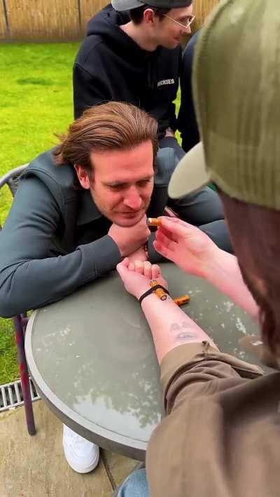 Man got the shock of his life with simple batteries