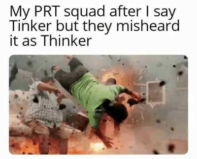 My sister came up with this meme and I had to share it