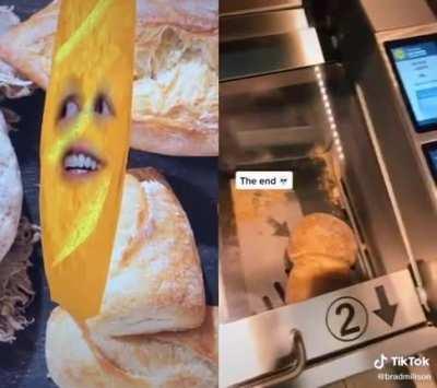 Im never eating bread ever again 😣