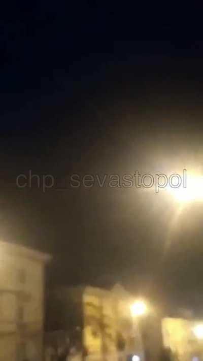 British Storm Shadow missiles strike Sevastopol, man cheers them on 