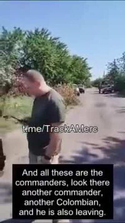 RU POV: A Colombian volunteer says that they are not allowed to leave Ukraine after completing their contract.