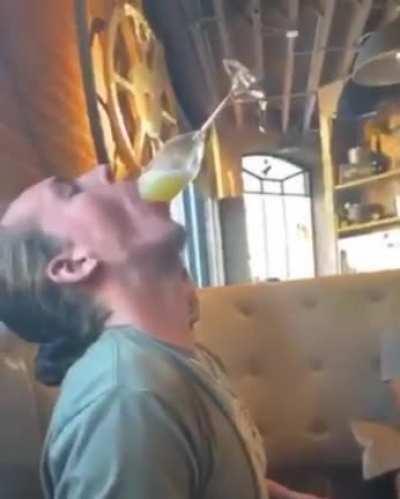 Nothing like swallowing broken glass during brunch