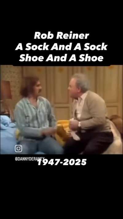 All in the Family sock and shoe scene