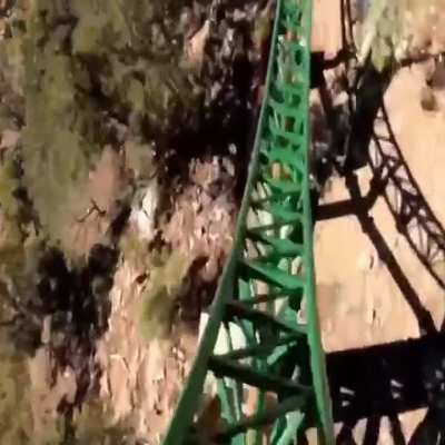 Glenwood Caverns, USA 🇺🇸 Glenwood Caverns Adventure Park is an adventure park located above Glenwood Springs, Colorado, about 160 mi (260 km) west of Denver. The park is unique because it sits at an altitude of 7,100 ft (2,200 m) on a mountain above Glenw
